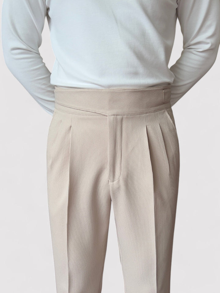 Ancien | Men's Old Money High Waist Gurkha Pantalon afbeelding 1