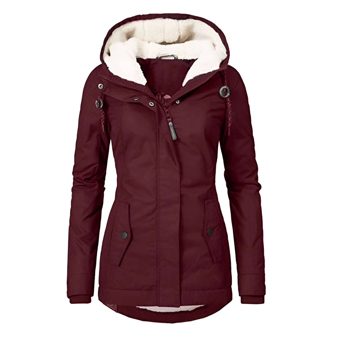 Lila | Stylish women's raincoat with hood
