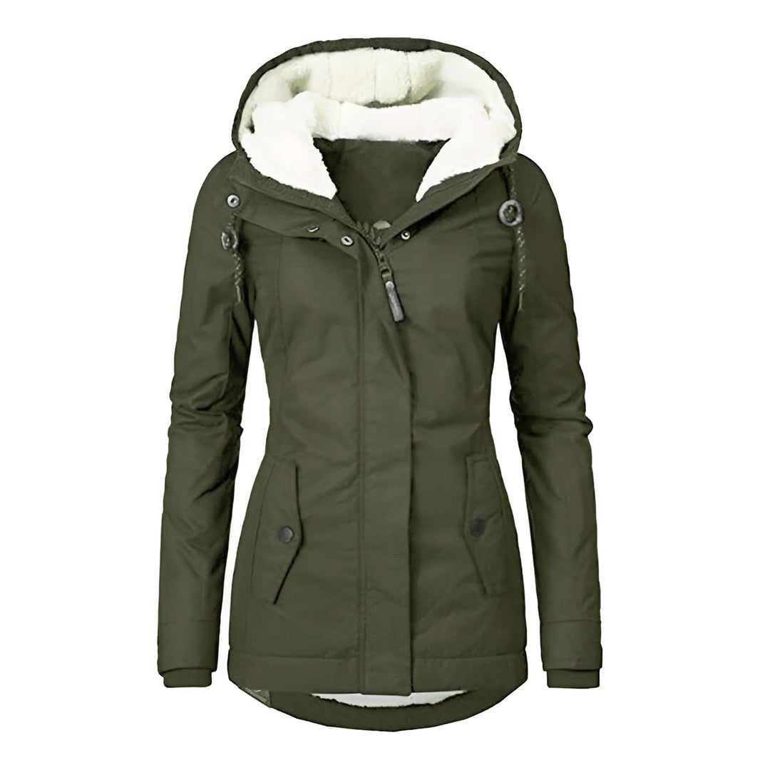 Lila | Stylish women's raincoat with hood