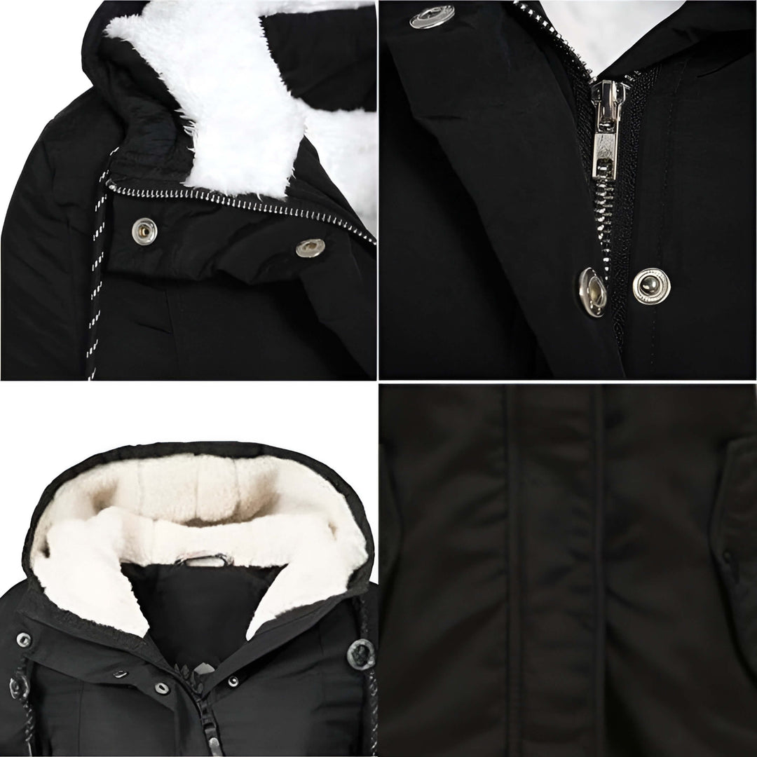 Lila | Stylish women's raincoat with hood
