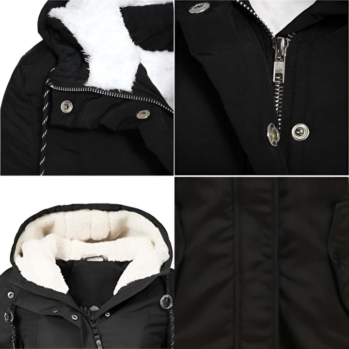 Lila | Stylish women's raincoat with hood