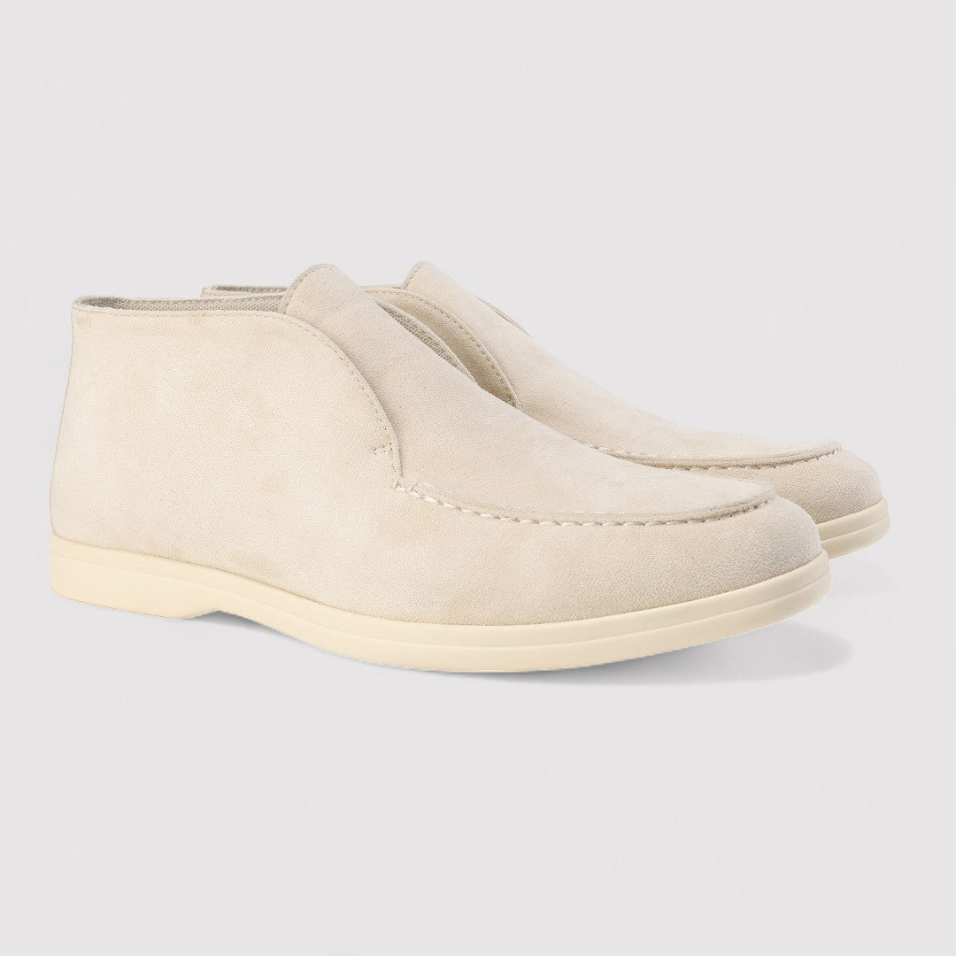 Ancien | Old Money High Suede Loafers afbeelding 13