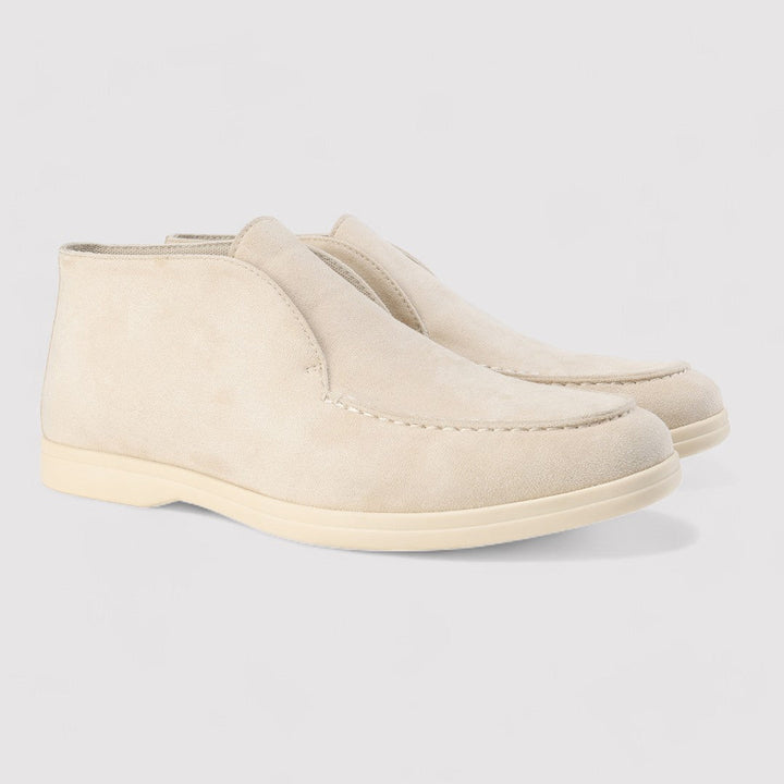 Ancien | Old Money High Suede Loafers afbeelding 13