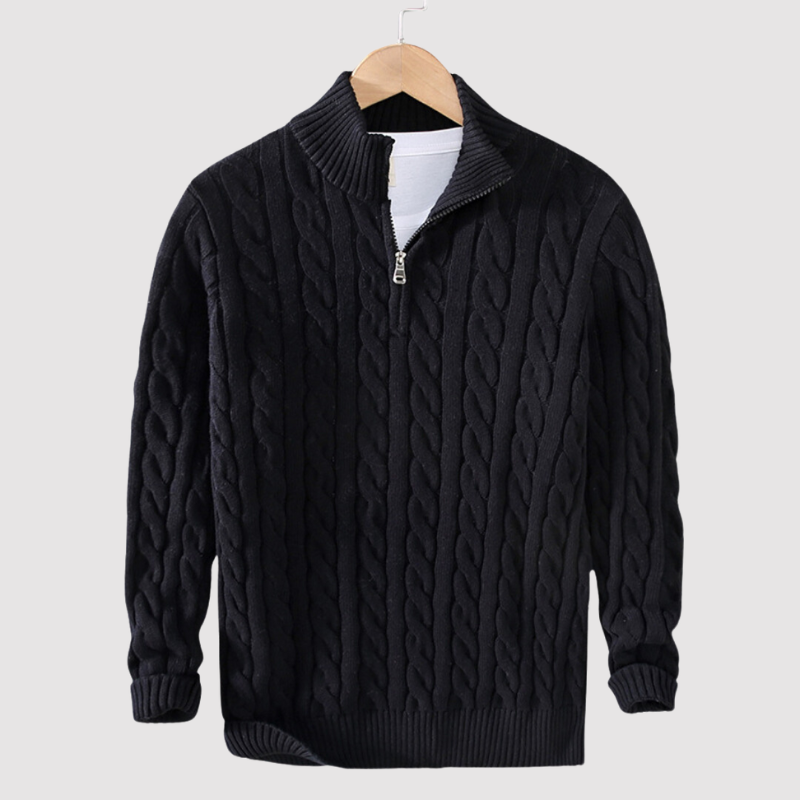Ancien | Verbier Half Zip Sweater afbeelding 4