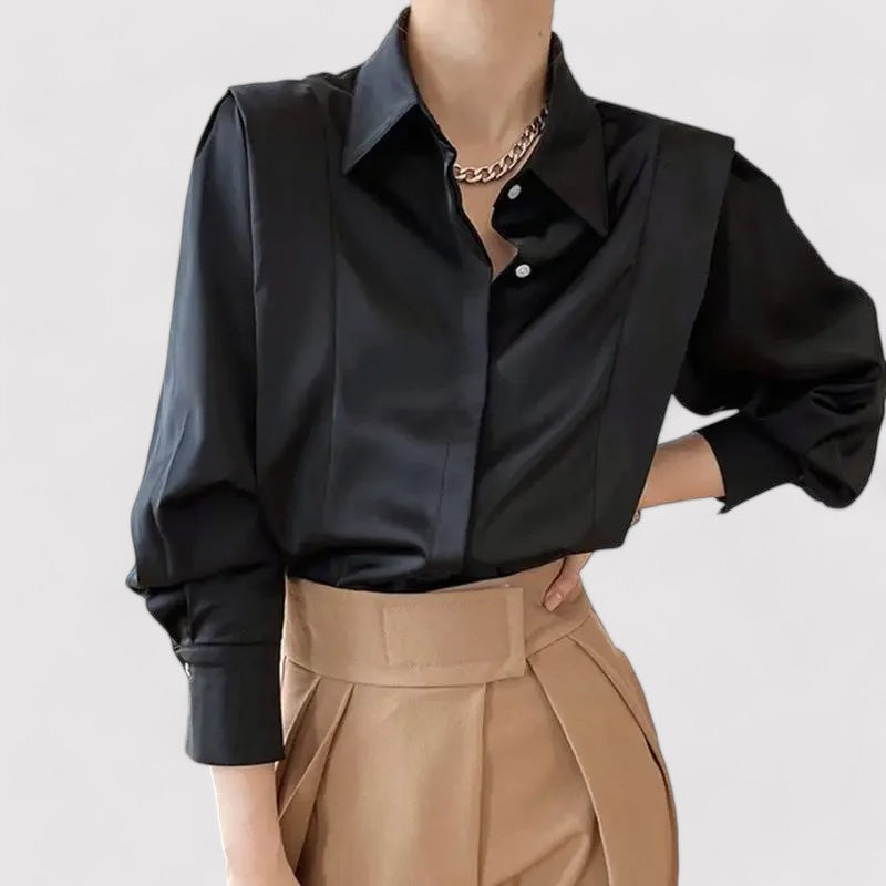 Ancien | Elegant Long-Sleeved Blouse afbeelding 2