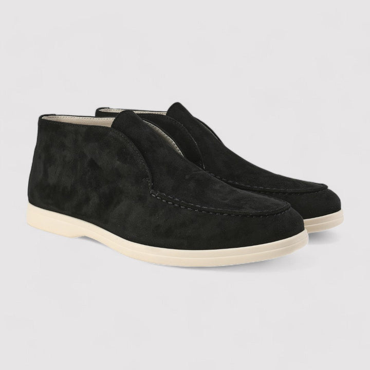 Ancien | Old Money High Suede Loafers afbeelding 12