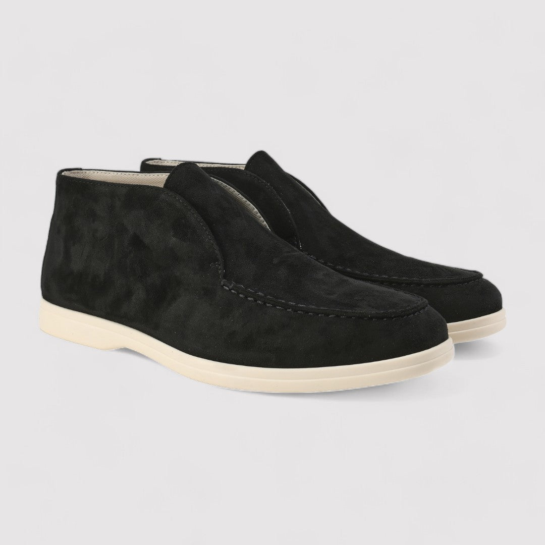 Ancien | Old Money High Suede Loafers afbeelding 8