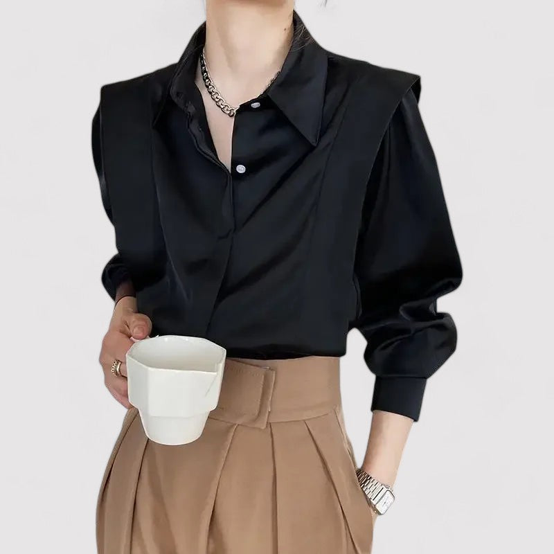 Ancien | Elegant Long-Sleeved Blouse afbeelding 5