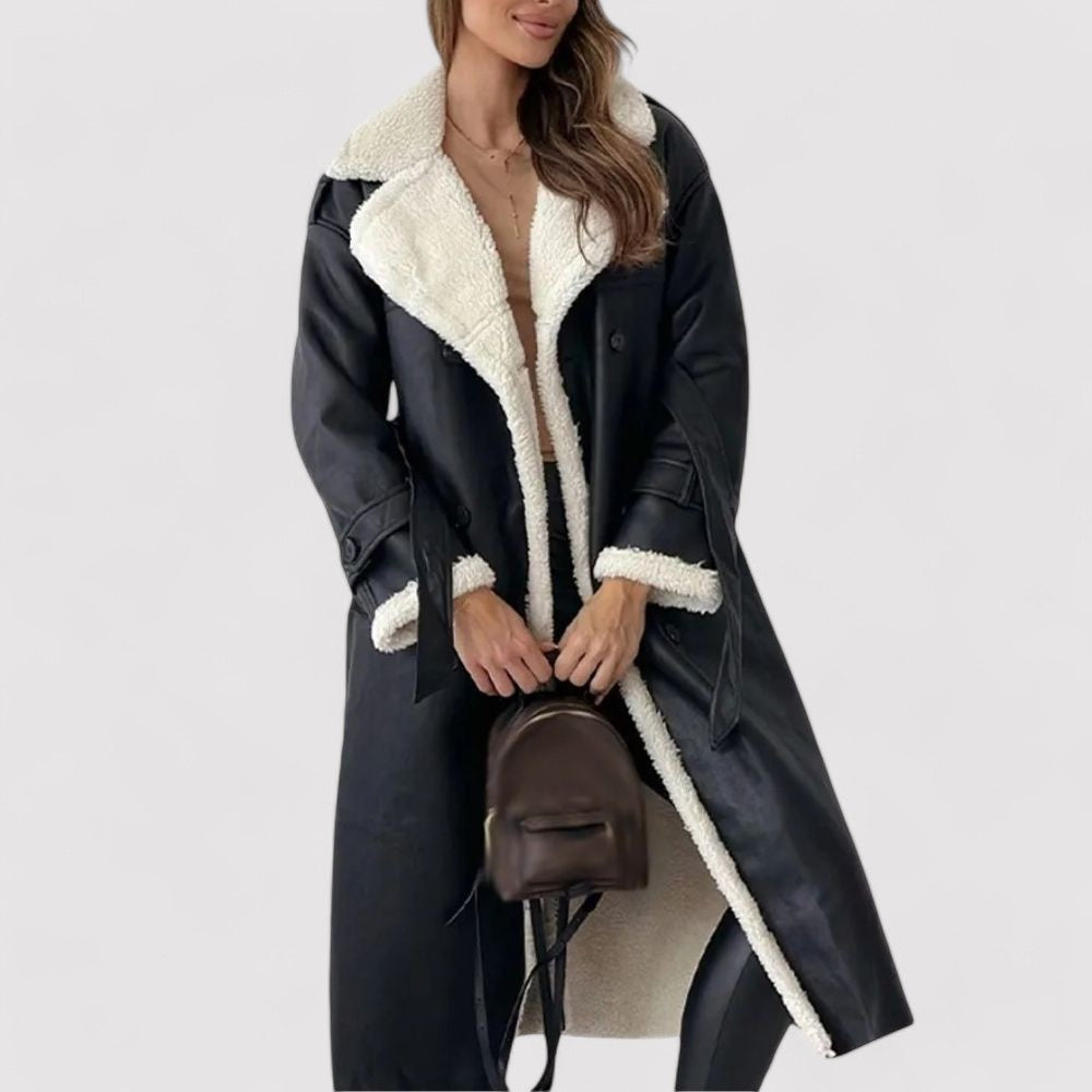 Ancien | Long Lady Wool Coat afbeelding 3