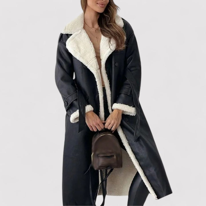 Ancien | Long Lady Wool Coat afbeelding 3