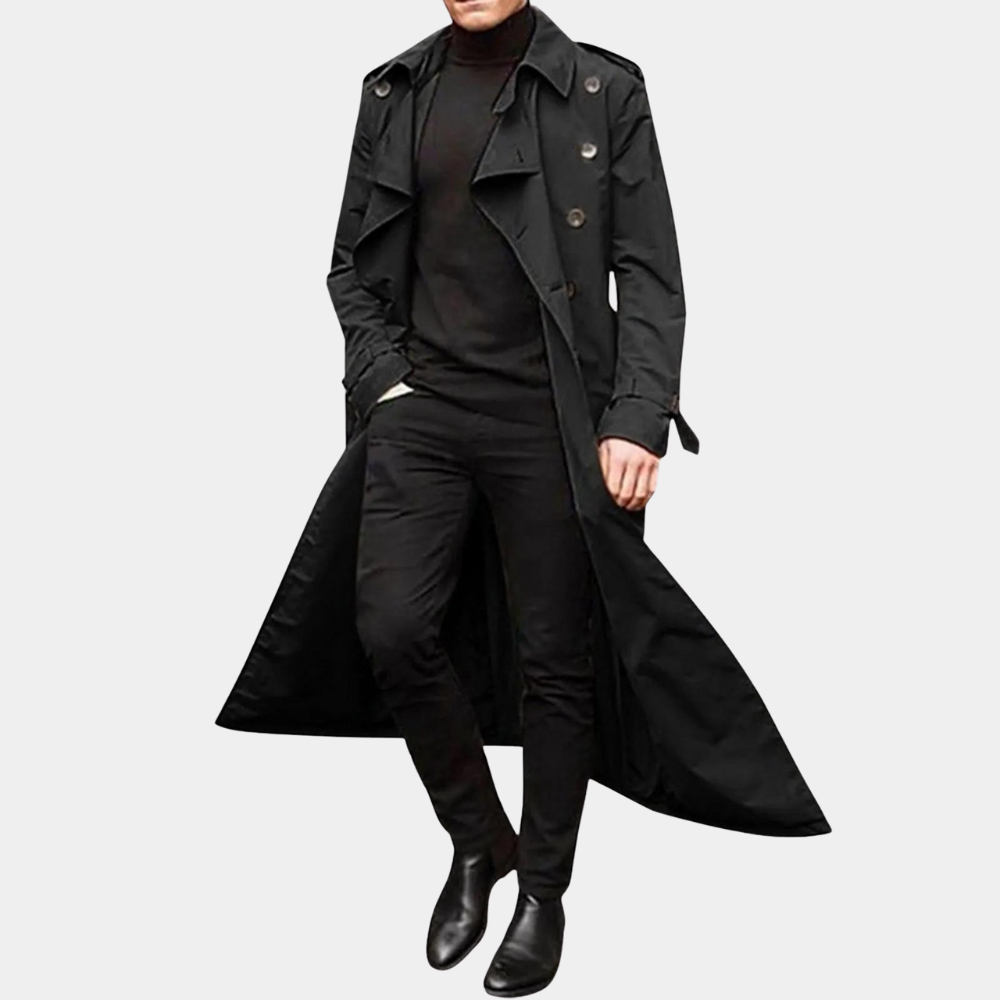 MILES | Casual Waterproof Trench Coat for Men afbeelding 7