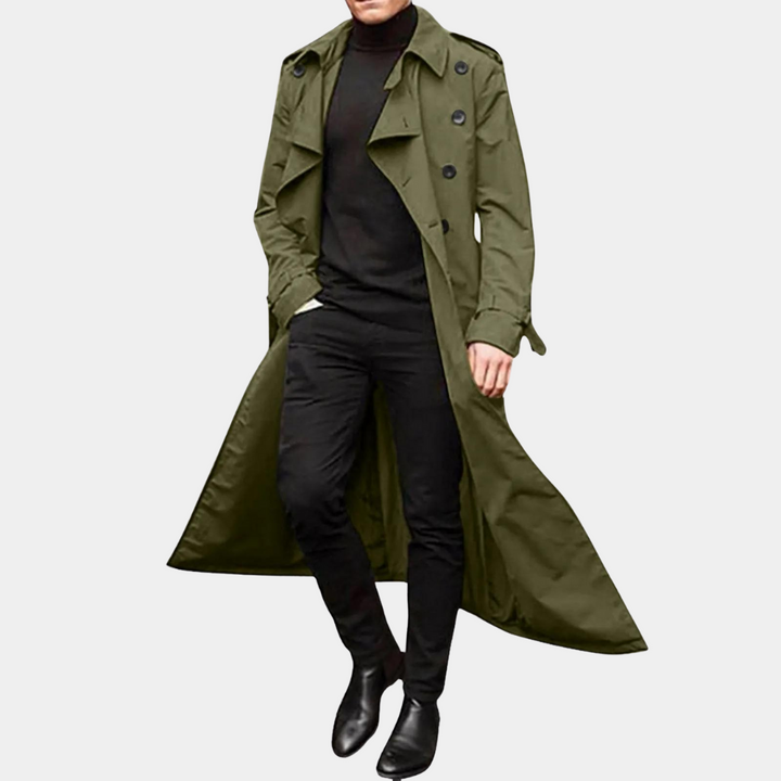 MILES | Casual Waterproof Trench Coat for Men afbeelding 6
