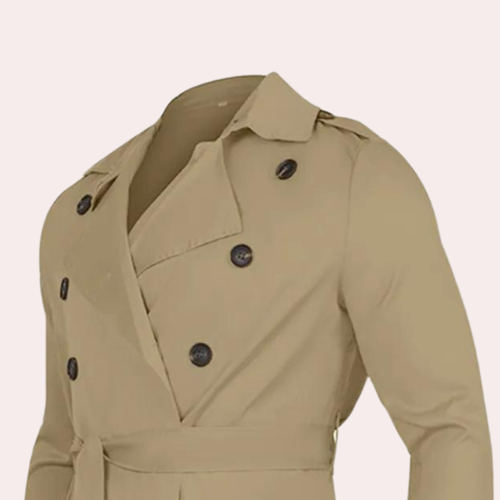 MILES | Casual Waterproof Trench Coat for Men afbeelding 5