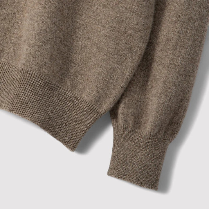 Ancien | Cashmere Half Zip Sweater afbeelding 7