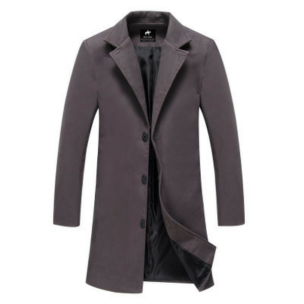 West Louis™ Business-Man Windproof Long Coat afbeelding 11