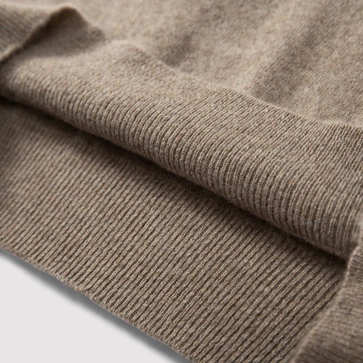 Ancien | Cashmere Half Zip Sweater afbeelding 10