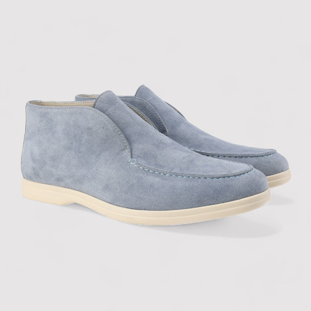 Ancien | Old Money High Suede Loafers afbeelding 11