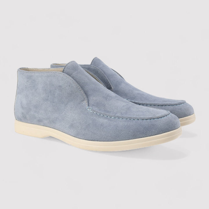 Ancien | Old Money High Suede Loafers afbeelding 11