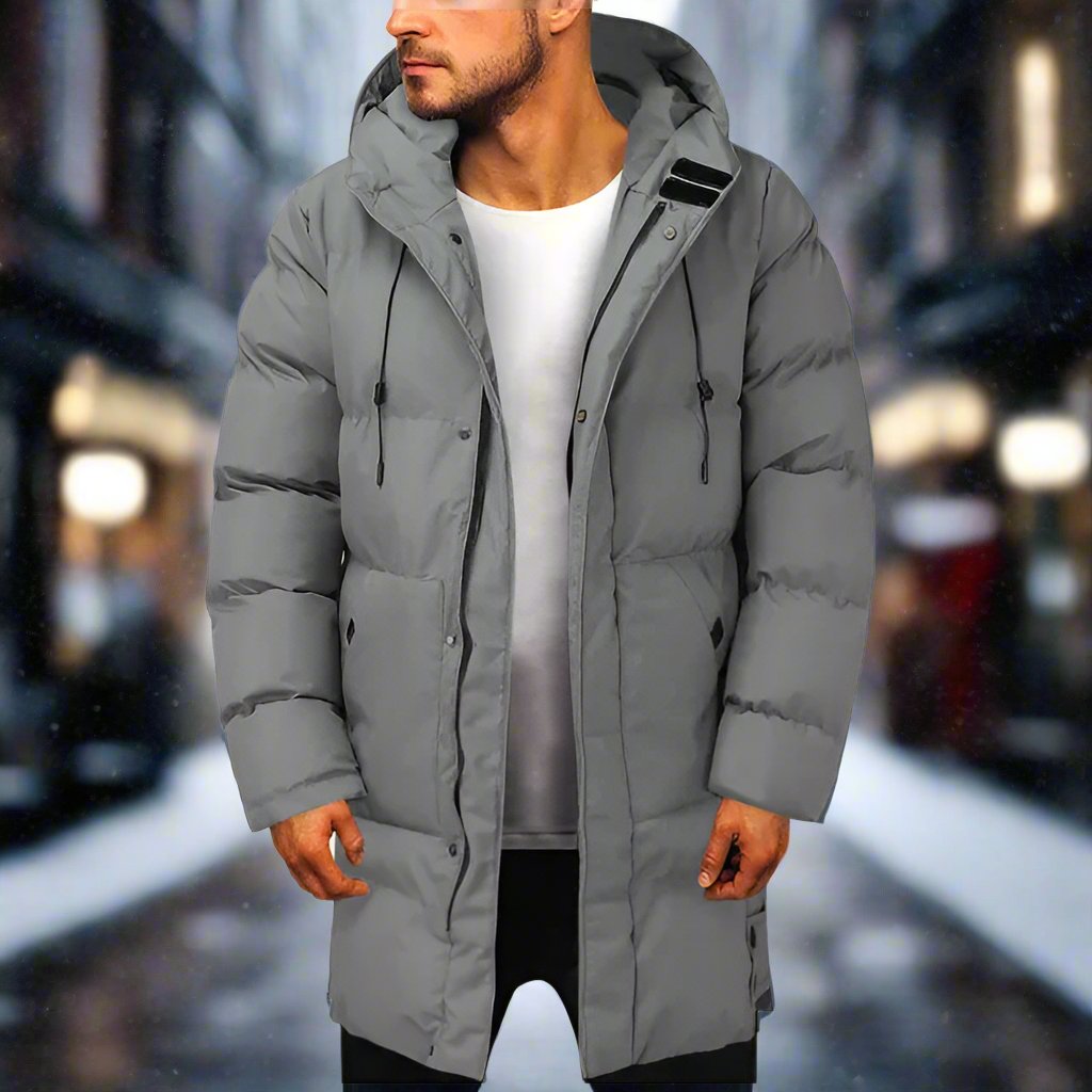 Callahan | Long Winter Coat for Men afbeelding 1