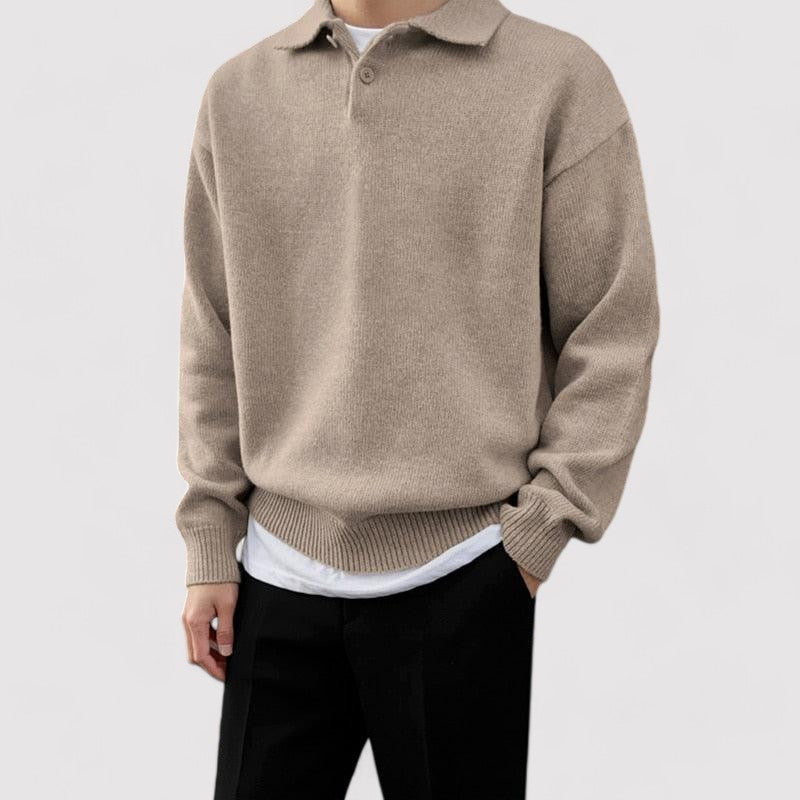 Ancien | Wool Button Half Zip afbeelding 3