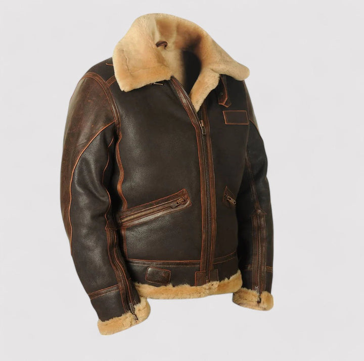 Ancien | Men's Classic Pilot Jacket afbeelding 1