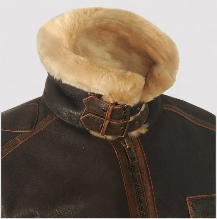 Ancien | Men's Classic Pilot Jacket afbeelding 5