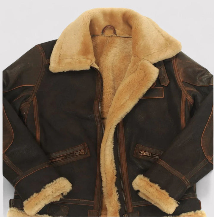 Ancien | Men's Classic Pilot Jacket afbeelding 4