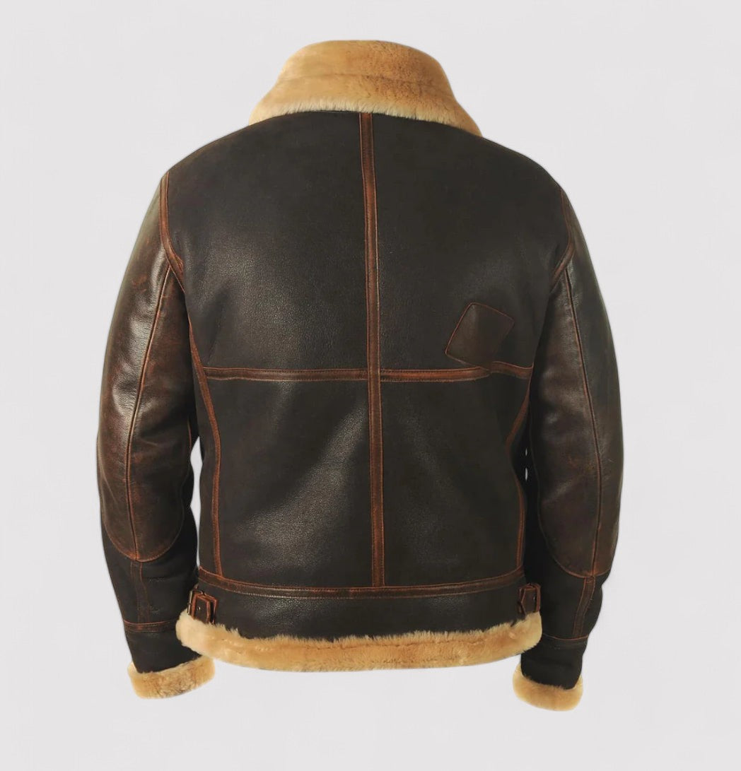 Ancien | Men's Classic Pilot Jacket afbeelding 2