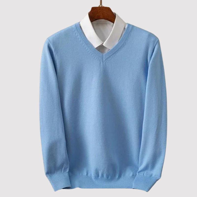 Ancien | Premium Men's Classic V-Neck Sweater afbeelding 5