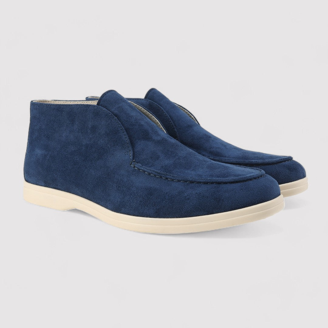 Ancien | Old Money High Suede Loafers afbeelding 1