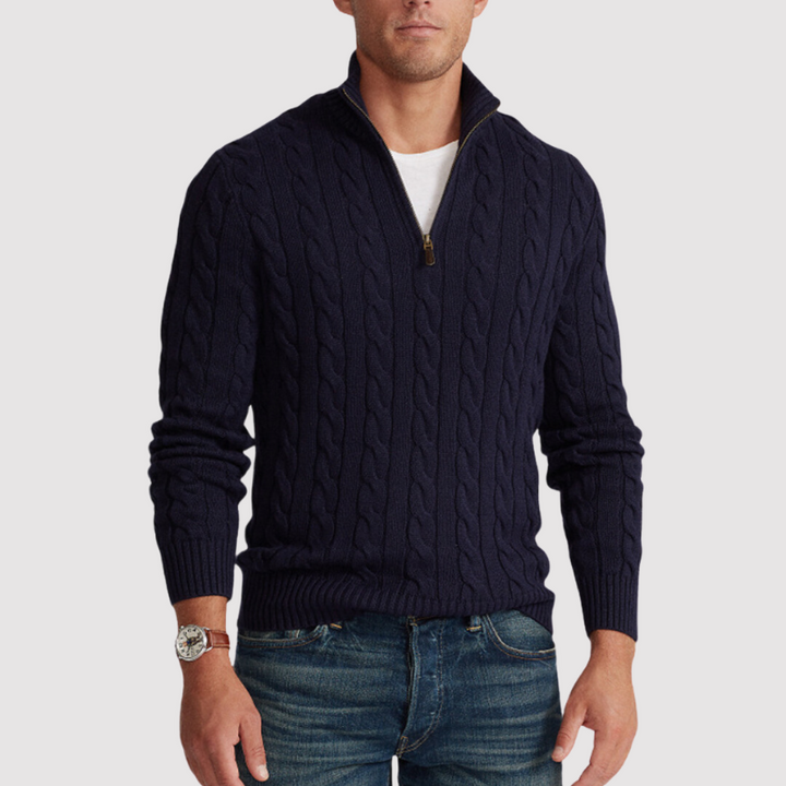 Ancien | Verbier Half Zip Sweater afbeelding 3