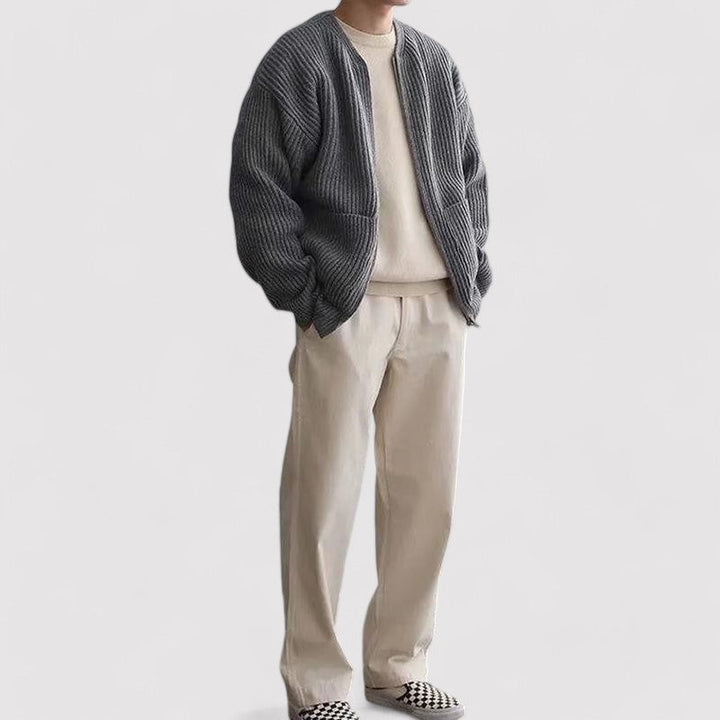 Ancien | Old Money Knitted Men's Cardigan afbeelding 3