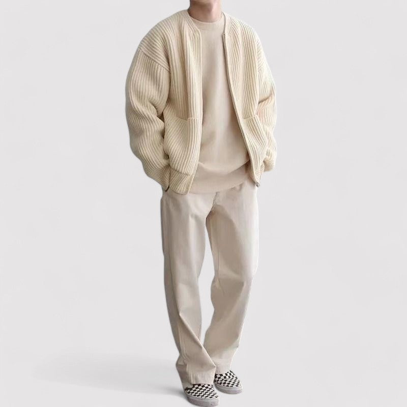 Ancien | Old Money Knitted Men's Cardigan afbeelding 1