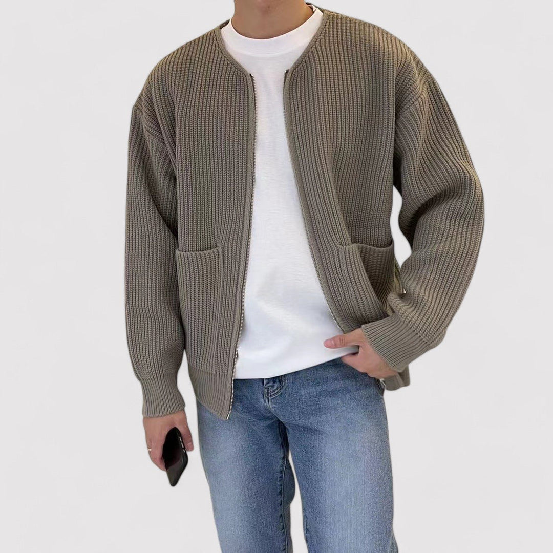 Ancien | Old Money Knitted Men's Cardigan afbeelding 4
