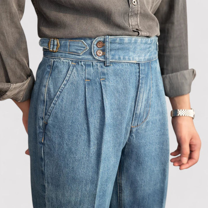 Ancien | Old Money Denim Trousers afbeelding 2