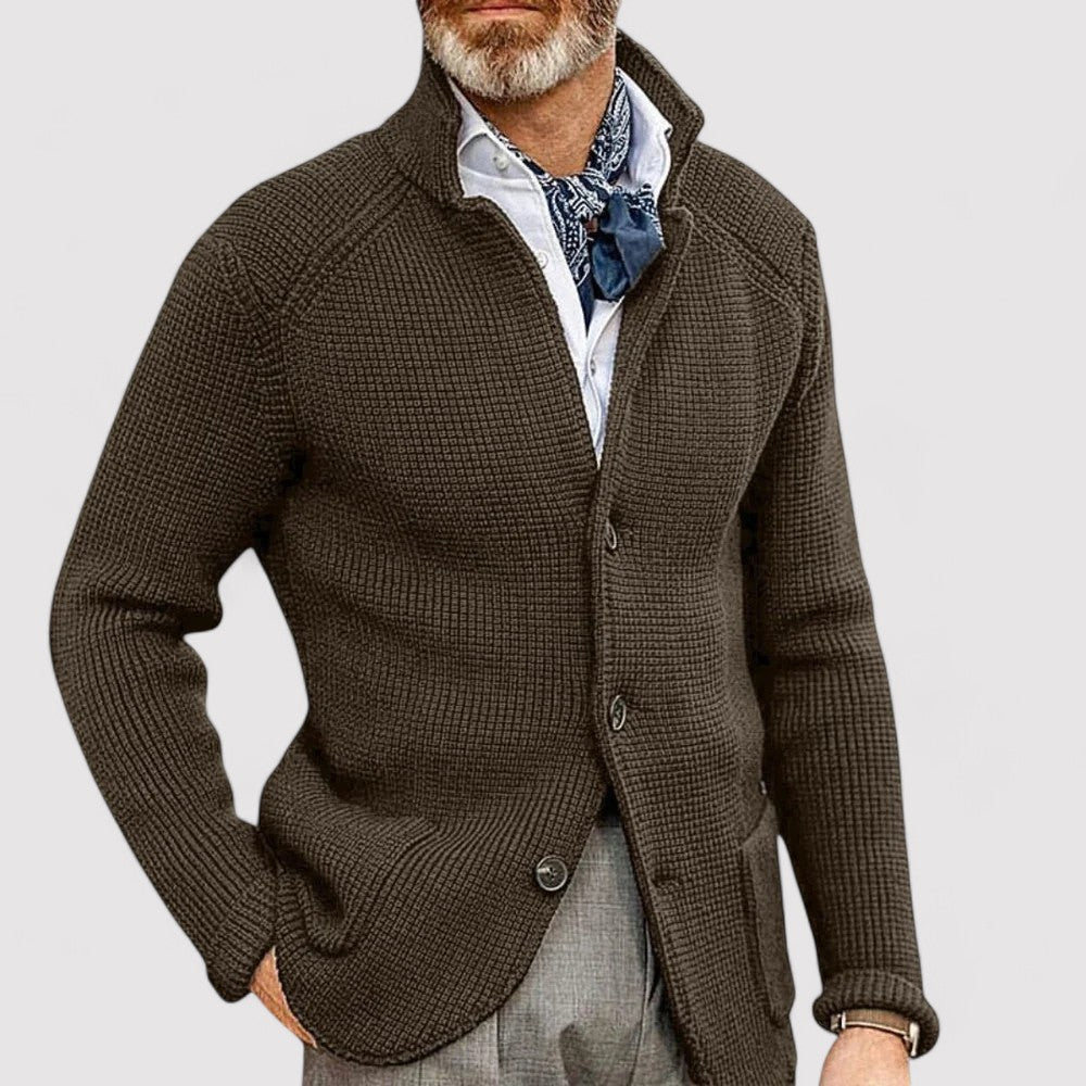Ancien | Chic Knitted Retro Cardigan afbeelding 1