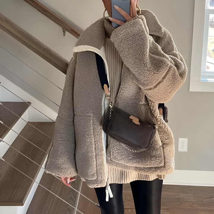 Ancien | Teddy Fleece Jacket for Women afbeelding 4
