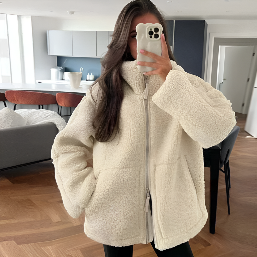 Ancien | Teddy Fleece Jacket for Women afbeelding 3