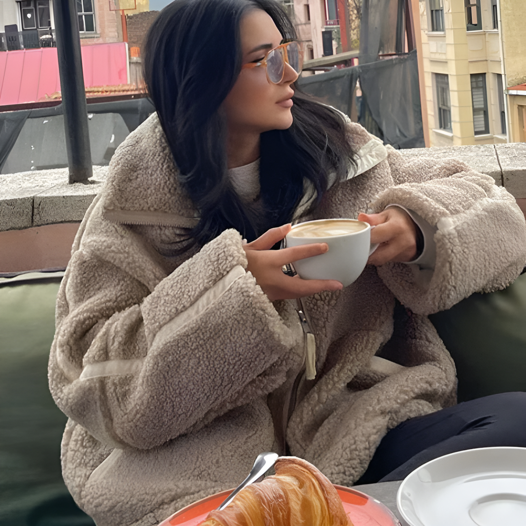 Ancien | Teddy Fleece Jacket for Women afbeelding 5