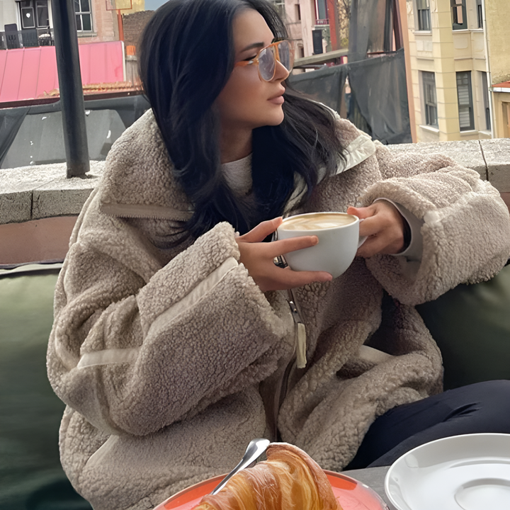Ancien | Teddy Fleece Jacket for Women afbeelding 5