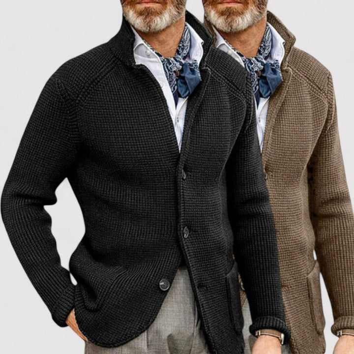 Ancien | Chic Knitted Retro Cardigan afbeelding 6
