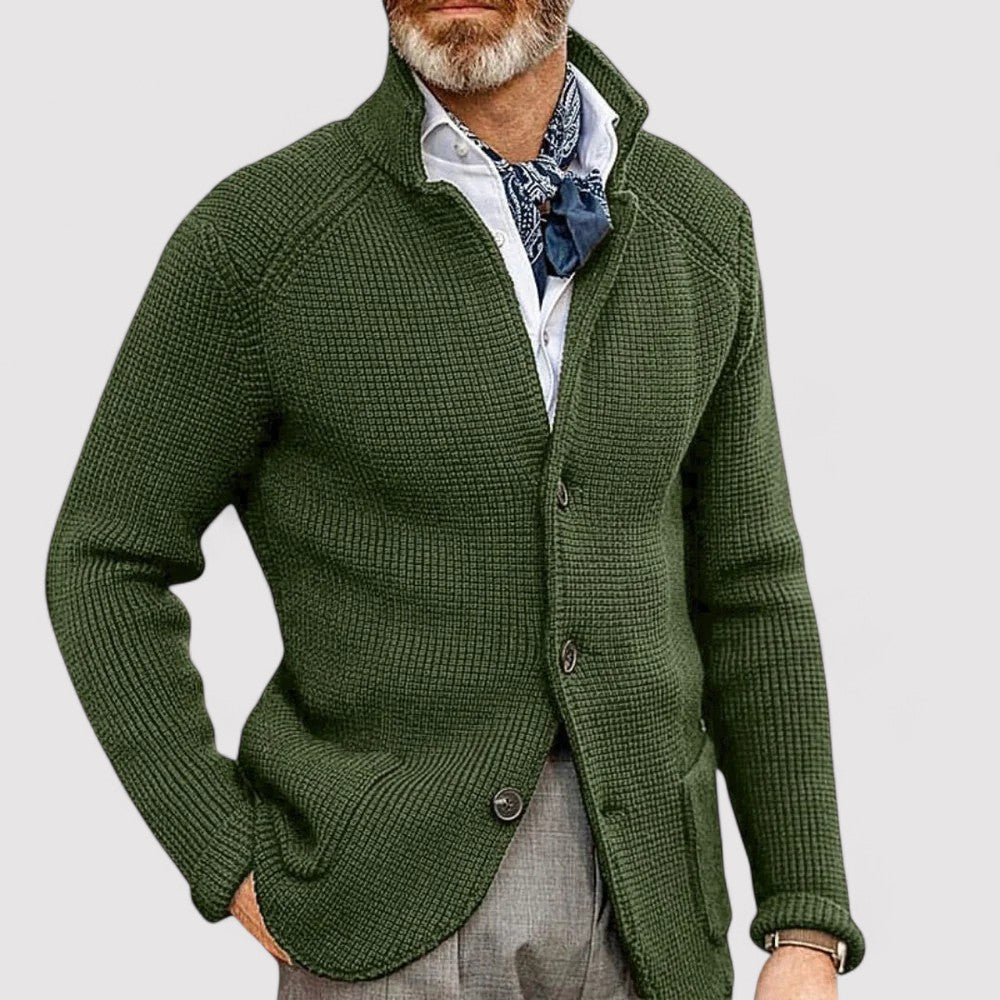 Ancien | Chic Knitted Retro Cardigan afbeelding 2