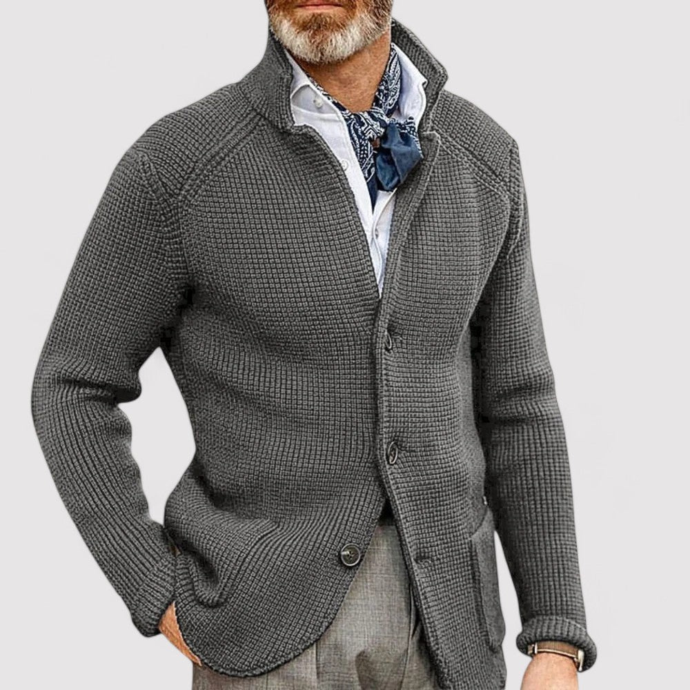 Ancien | Chic Knitted Retro Cardigan afbeelding 3