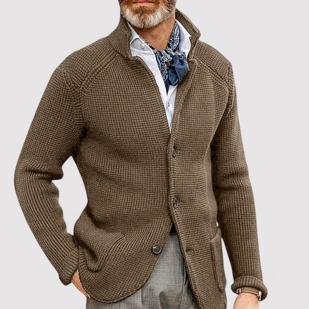 Ancien | Chic Knitted Retro Cardigan afbeelding 5