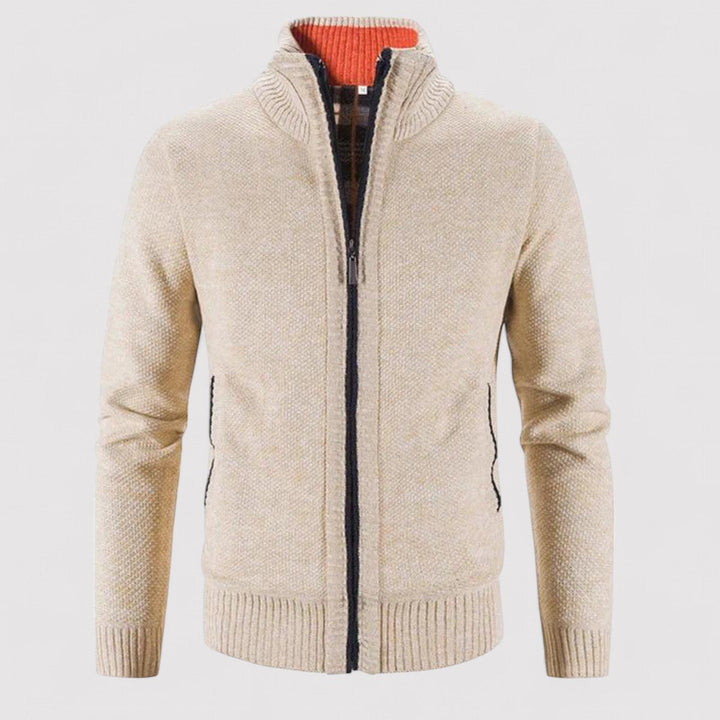 Ancien | Luxury Men's All Season Wool Cardigan afbeelding 1