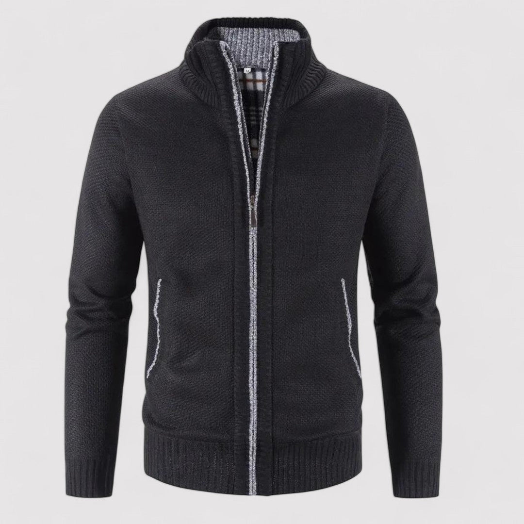 Ancien | Luxury Men's All Season Wool Cardigan afbeelding 3
