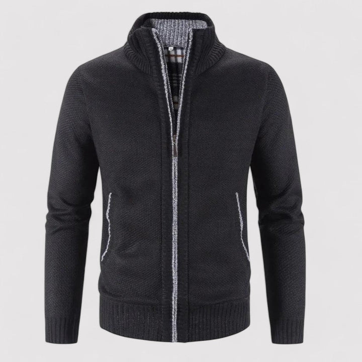 Ancien | Luxury Men's All Season Wool Cardigan afbeelding 3