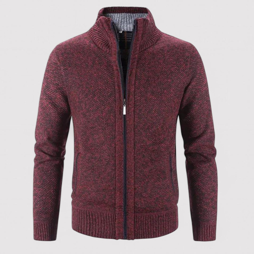 Ancien | Luxury Men's All Season Wool Cardigan afbeelding 4