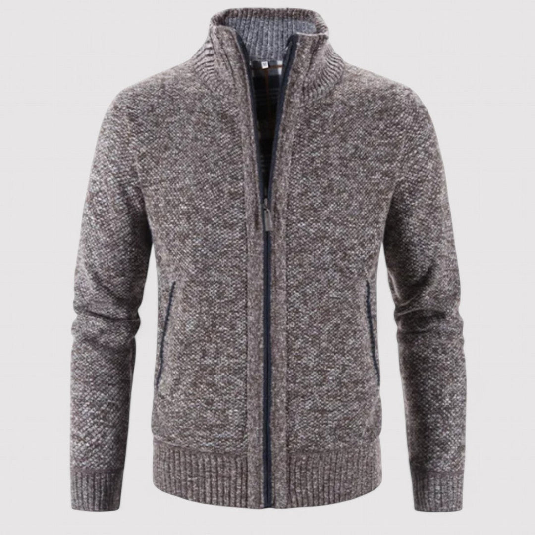 Ancien | Luxury Men's All Season Wool Cardigan afbeelding 6