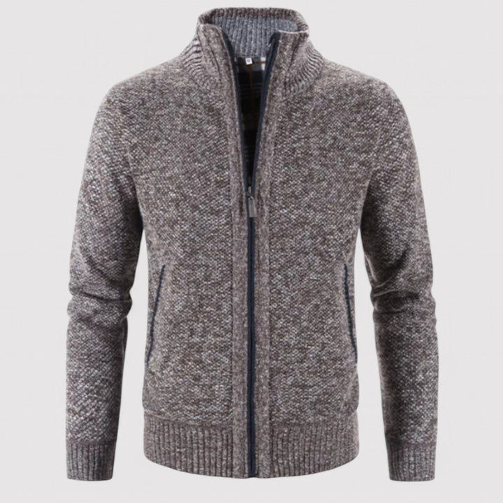 Ancien | Luxury Men's All Season Wool Cardigan afbeelding 6
